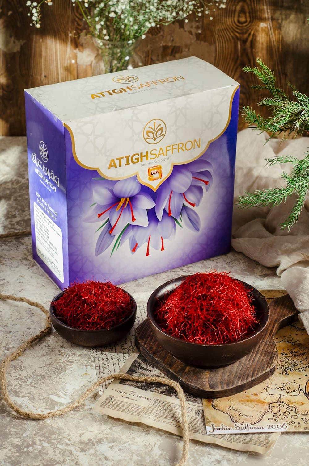 Premium saffron threads